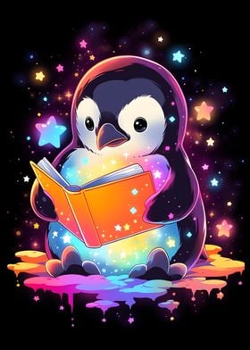Space Penguin Reading Book