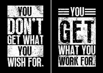 Wish vs Work For It