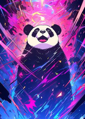 cute cartoon anime panda