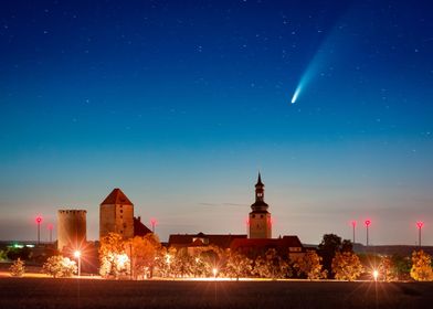 Comet and Castle