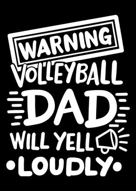 Funny Volleyball Poster