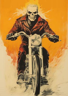 Undead Skeleton Biker