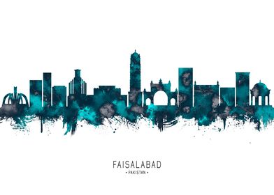 Faisalabad Skyline