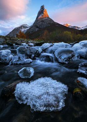 Frosty Evening in Norway