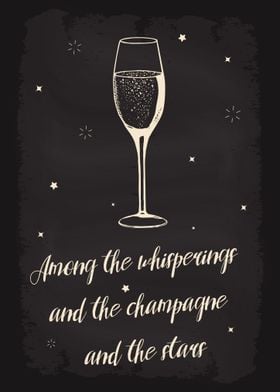 Champagne and the stars