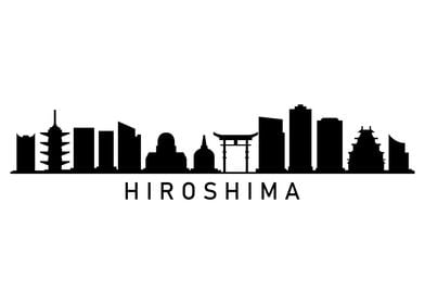 Hiroshima skyline