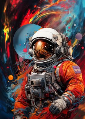 Spaceman Abstract 