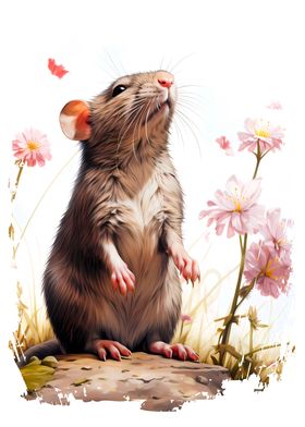 Rat Flower Nature Gift