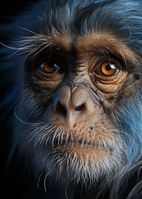 Cool Chimpanzee Portrait