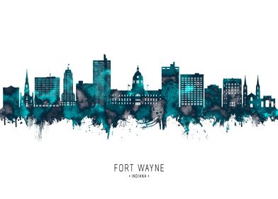 Fort Wayne Skyline
