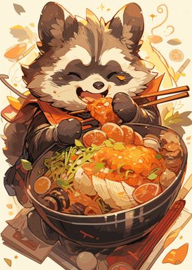 Ramen Raccoon