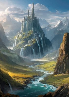 MEDIEVAL EPIC LANDSCAPE