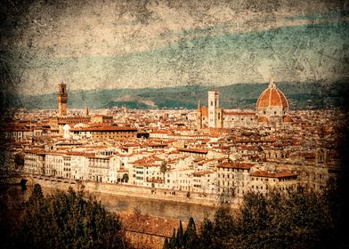 View of Florence Italy