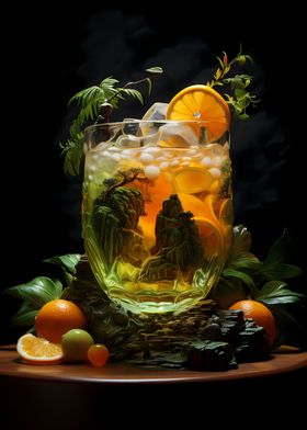 Tropical Island Cocktail