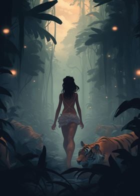 LoFi Jungle Girl