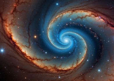 Spiral Cosmic Nebula
