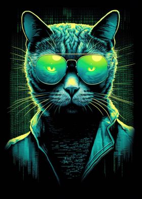 Cool Cat in Cyberspace 01