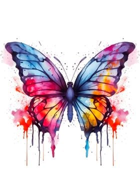 butterfly watercolor