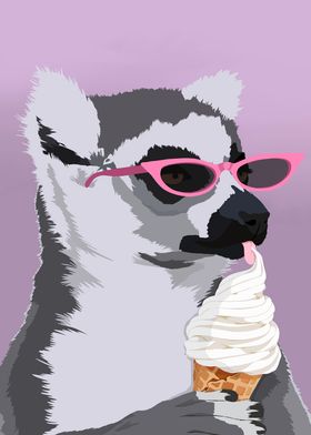 Judgy Icecream Lemur