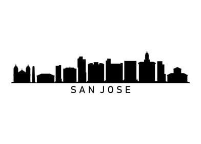 San jose skyline