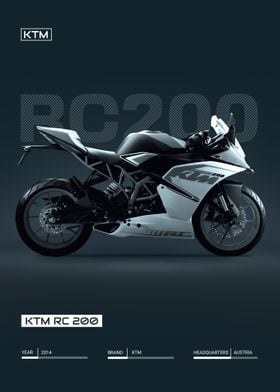 KTM RC 200 Bike