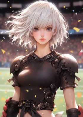 Anime Football Aesthetics