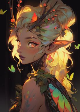 Green Leaf Fairy 1