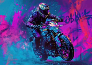 Biker Graffiti