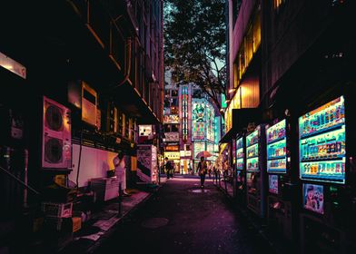 Vending machines in Tokyo