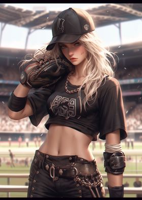 Anime Sport Girl Cutie