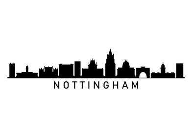 Nottingham skyline