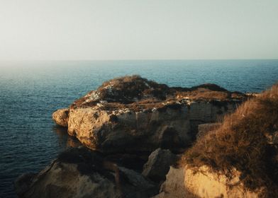 evening at the shoreline