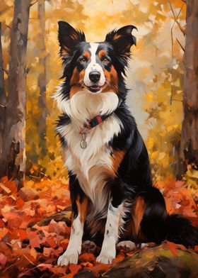 Autumn Border Collie