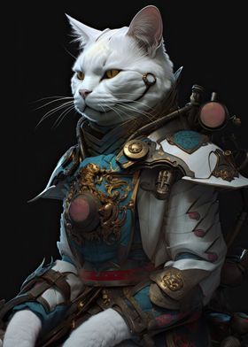 Samurai Cat