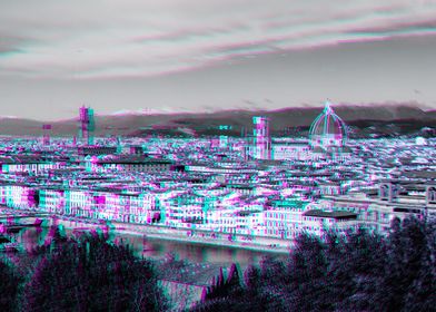 View of Florence Glitch