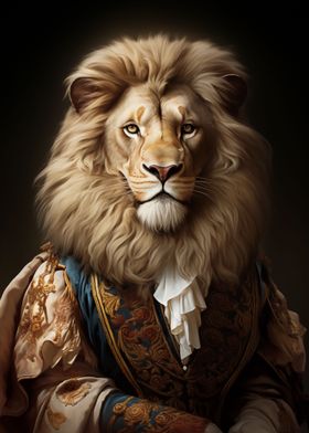 Renaissance Lion Robe