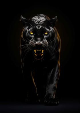 Black Panther Gold Dark