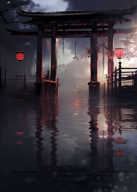 Shrine after the Rain