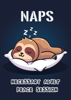Sloths nap necessary sleep