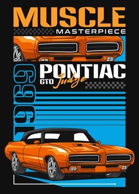 Pontiacc Judge Muscle Car