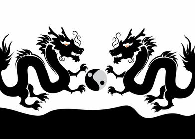 symbol of two dragons
