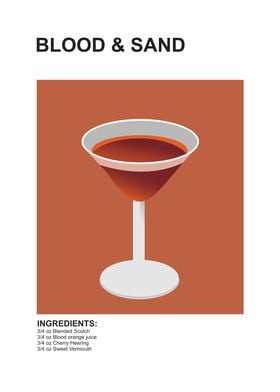blood and sand cocktail