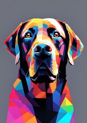 Labrador Retriever Pop Art