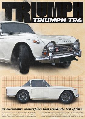 Triumph TR4 Vintage Car