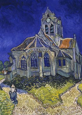 The church at Auvers 