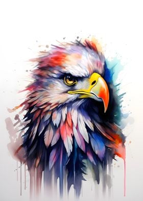 Eagle Watercolor