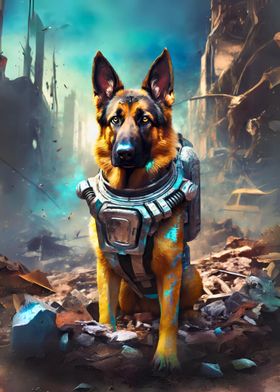 Space Dog German