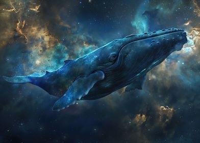 Great Cosmic Blue Whale