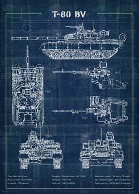 T80 BV Tank