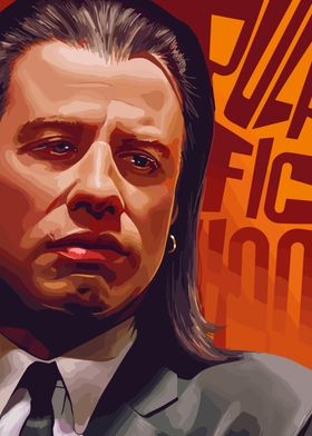 Pulp Fiction Vincent Vega Bathroom Poster (24x36) – craftoriumshop